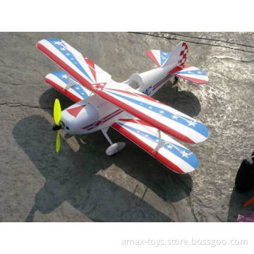 ep-pitts2a 4 channels rc Electric Airplane, Pitts S-2A, biplane, ARTF